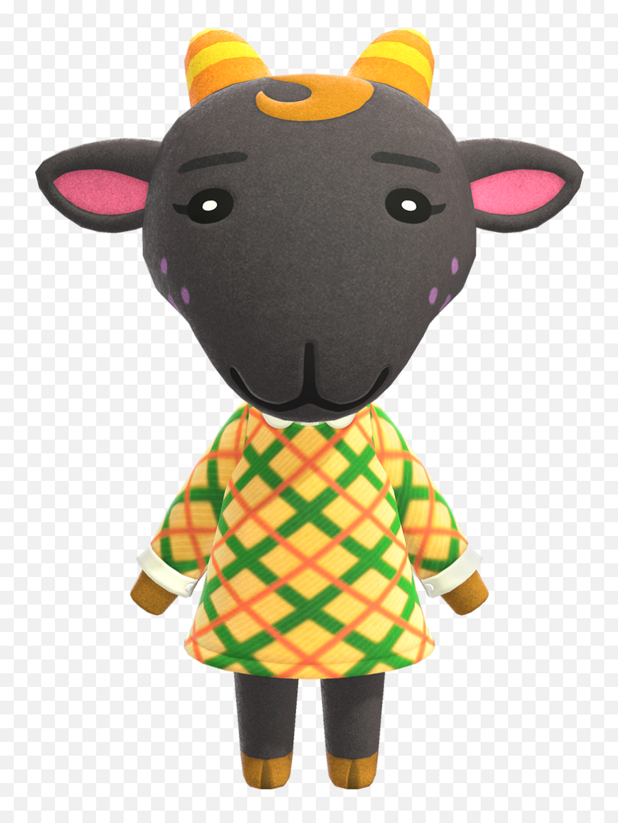 Nan - Animal Crossing Wiki Nookipedia Acnh Goat Emoji,Emotion Figurine