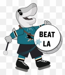 Sj Sharkie Sticker Pack By Kika Tech Inc - Cartoon San Jose Sharks Mascot Emoji,Emojis San Jose