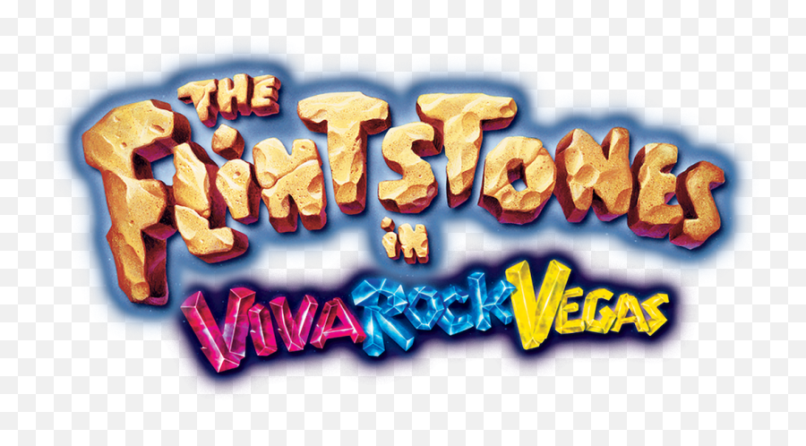 The Flintstones In Viva Rock Vegas - Flintstones In Viva Rock Vegas Logo Movie Emoji,Viva Las Lapras Emotion