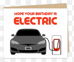Hope Your Birthday Is Electric - Greeting Card Emoji,Automobile Emojis