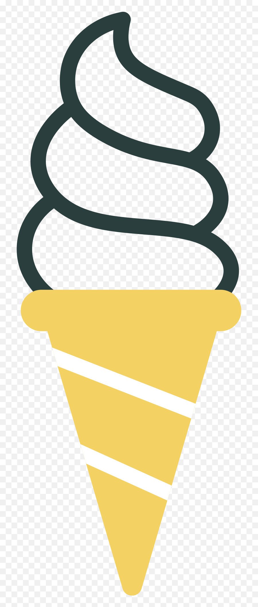 Style Ice Cream Cone Vector Images In Png And Svg Icons8 Emoji,Icecream Emoji For Kods
