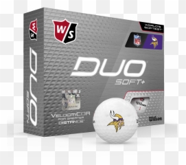Wilson Staff Duo Soft Nfl Golf Balls White Minnesota Emoji,117 New Emoji