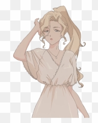 Aesthetic Anime Transparent Images Png Arts Emoji,Aesthetic Cartoon Girl Emoji Download