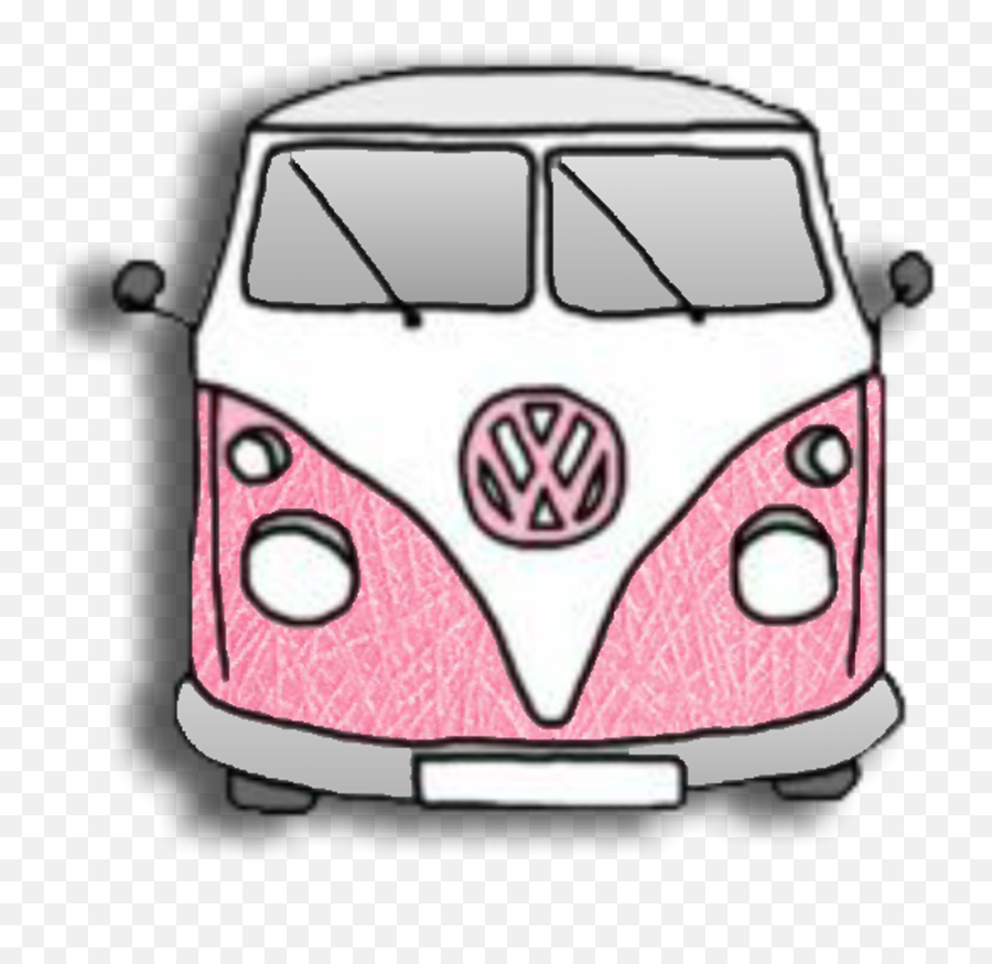Volkswagenbus Volkswagen Van Vehicle Germancars Bus Clipart - Cartoon Volkswagen Emoji,Minivan Emoji
