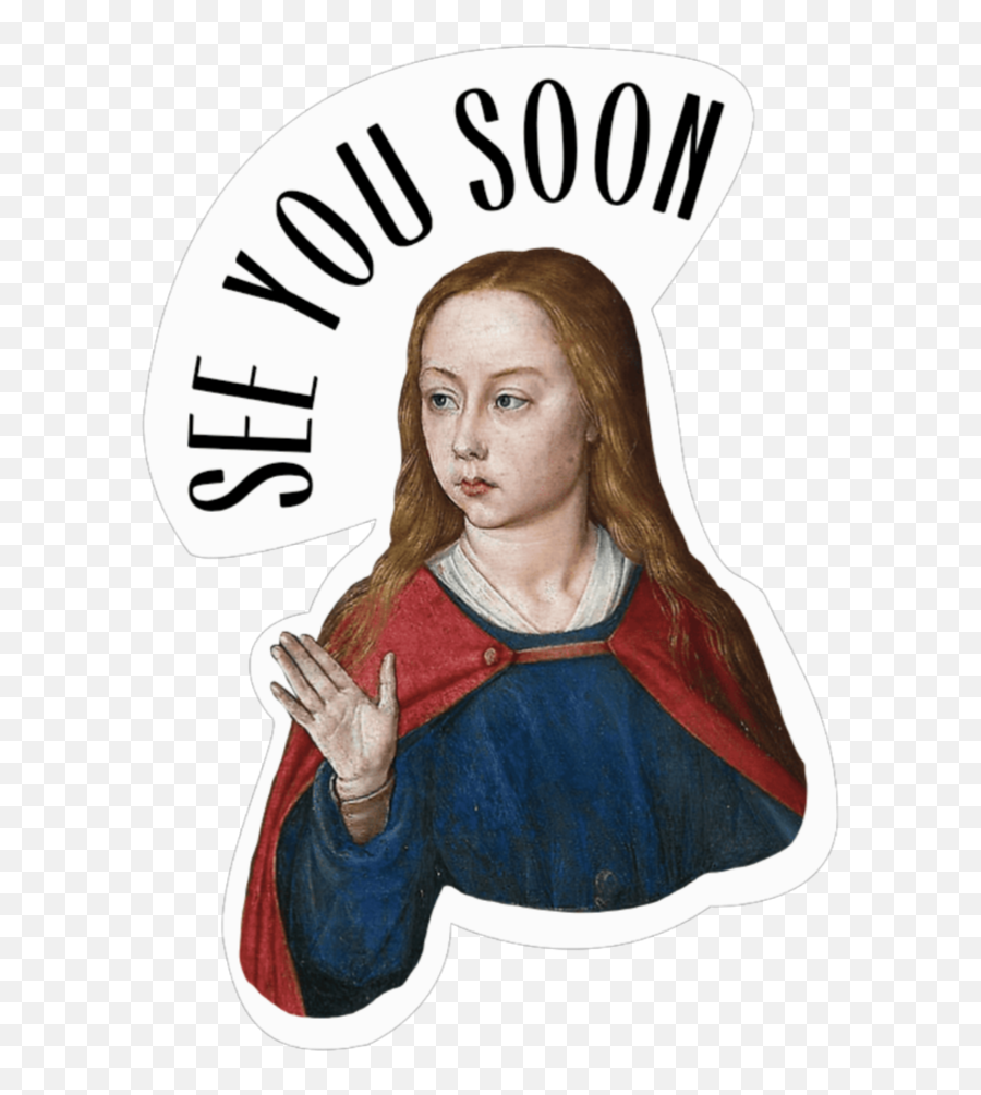 Meme Renaissance Sticker - Prophet Emoji,Renaissance Emoji