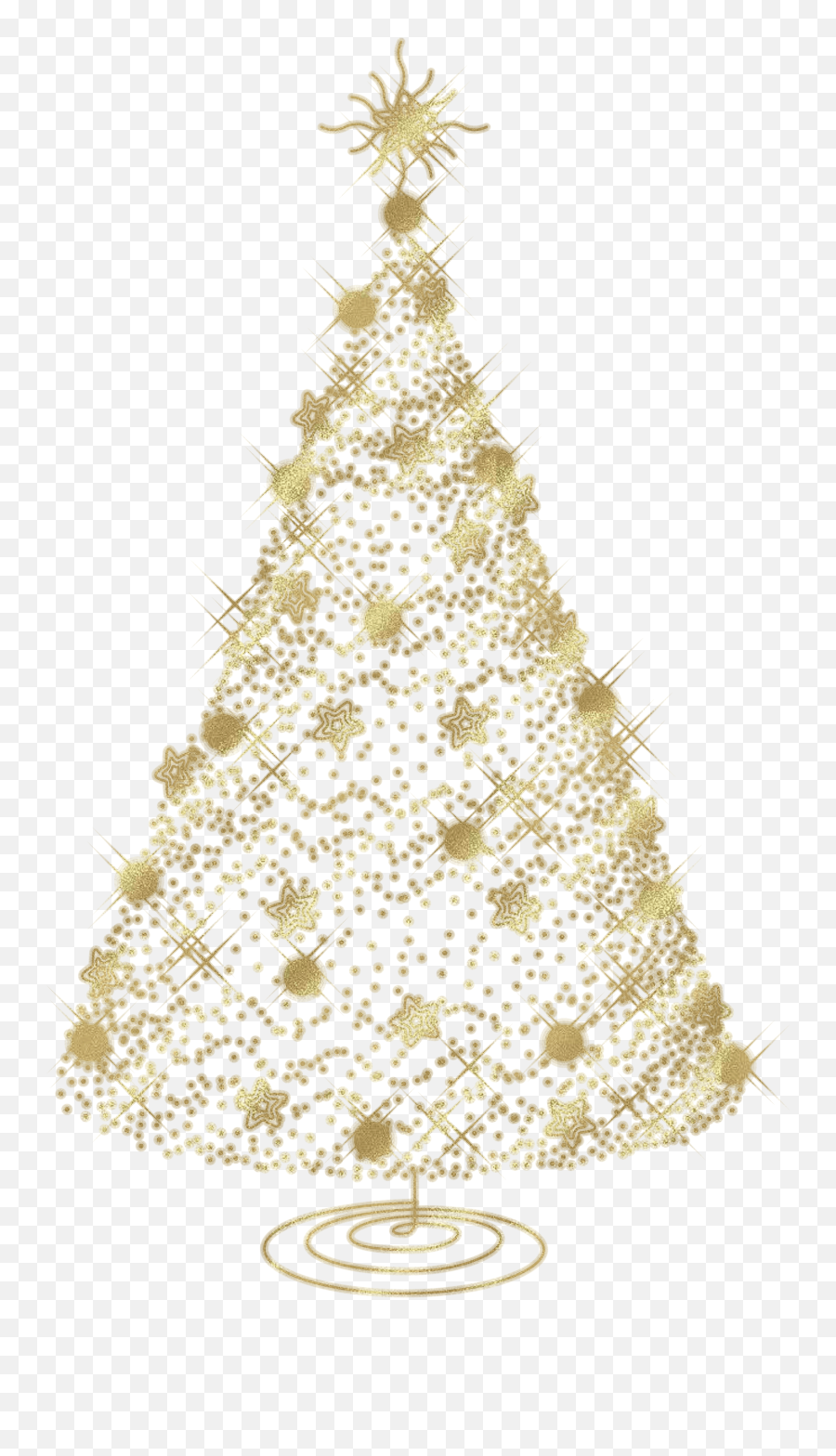 Christmas Gold Star Emoji Page 1 - Line17qqcom Transparent Gold Christmas Tree Clipart,Starry Emoji