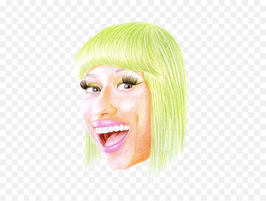 Nicki Minaj Psd Official Psds - Nicki Minaj Head Png Emoji,Nicki Minaj Emoji