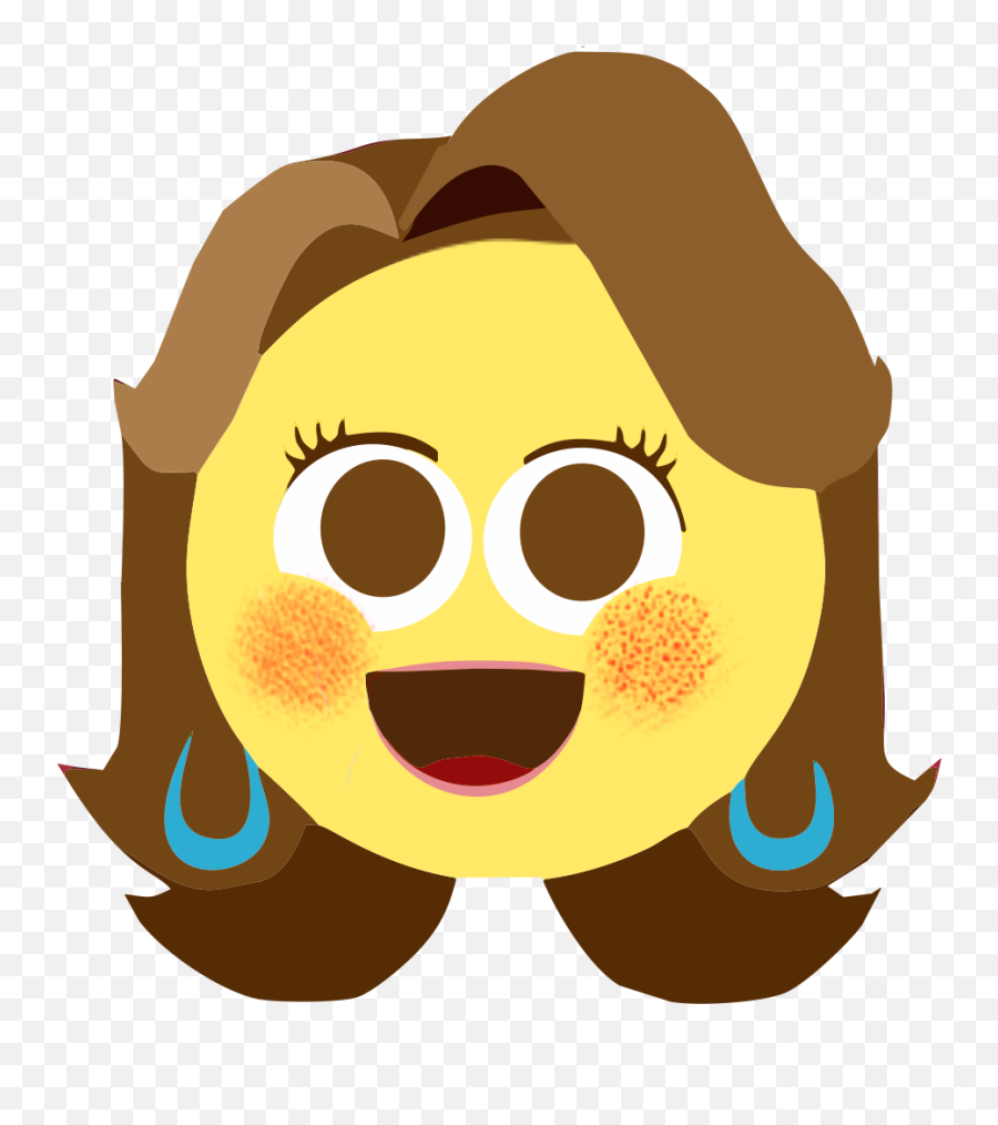 Emoji Mara - Happy,Vergonha Emoticon