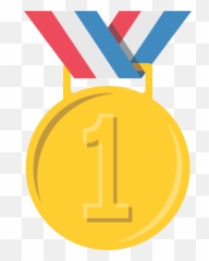 Gullmedalje Emoji Høyoppløselig Stort - 1st Place Emoji Png,Emojis Betydning