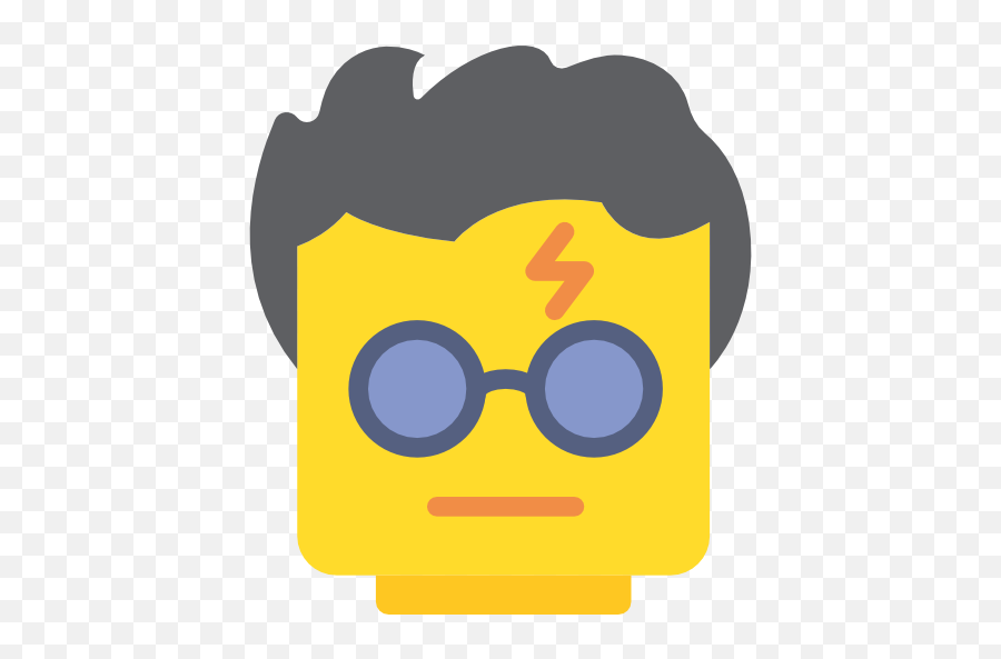 Lego Character Harry Potter Interface Emoticon Face Icon - Harry Potter Lego Vector Emoji,Cartoon Network Character Emojis