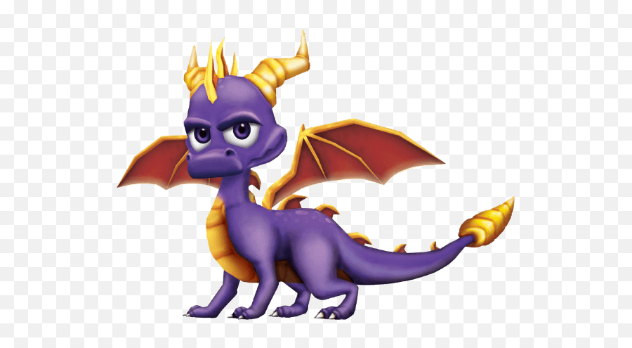 Iconic Video Game Characters - Legend Of Spyro Transparent Emoji,Thetoptens Emoticons