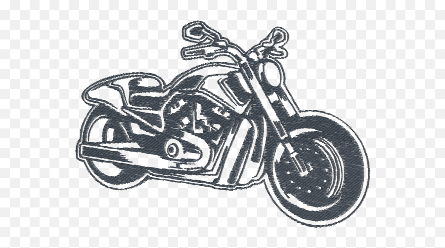 Matriz De Bordado Moto - Chopper Emoji,Emoticons De Moto