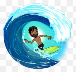The Metaphysical Adventurer January 2017 - Bitmoji Surfing Emoji,Surf Wave Emoji