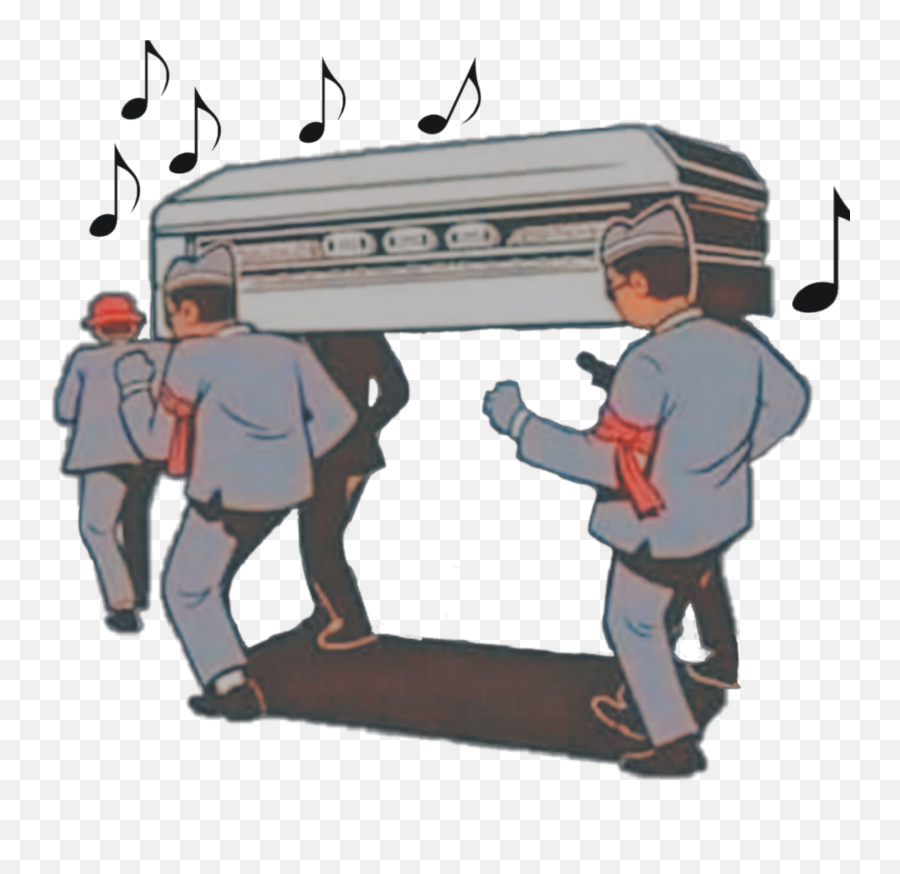 Frretoedit Portrait Coffin Dance Sticker By - Coffin Dance Meme Vector Emoji,Emoji Showing Coffin