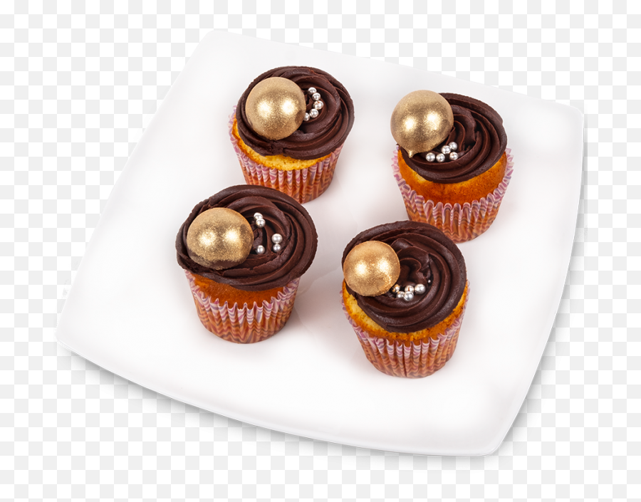 Cupcakes With Chocolate Frosting - Frutikocz Baking Cup Emoji,Where To Buy Emoji Cupcakes