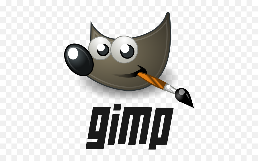 Gimp Original Wordmark Logo Free Icon Of Devicon - Gimp Logo Emoji,Emoticons Using Gimp