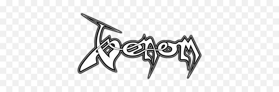 Music Think Of Black Metal - Venom Metal Logo Png Emoji,Grindcore Music Note Emoticon