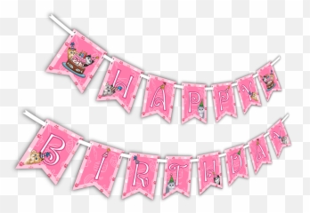 Kitty Cat Kitten Party - Pink Birthday Banner Transparent Png Emoji,Free Hang On Kitty Emojis
