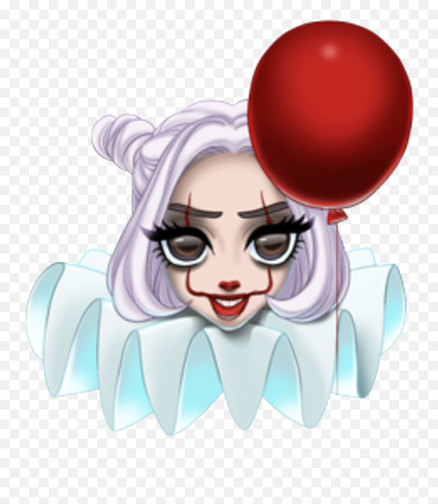 Arimoji Halloween Clown Sticker By Ariana Locks Emoji,How To Get Clown Emoji Android