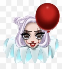 Arimoji Halloween Clown Sticker By Ariana Locks Emoji,How To Get Clown Emoji Android