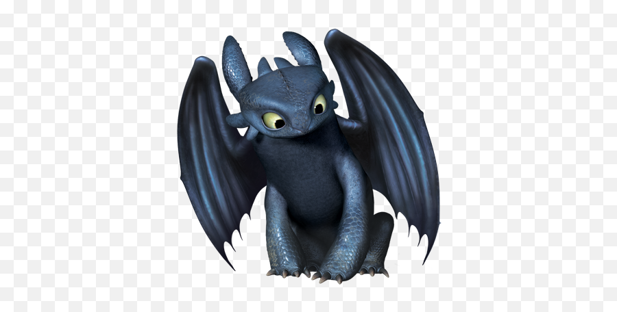Train Your Dragon - Dragon Toothless Clipart Emoji,Toothless Dragon Emoticon