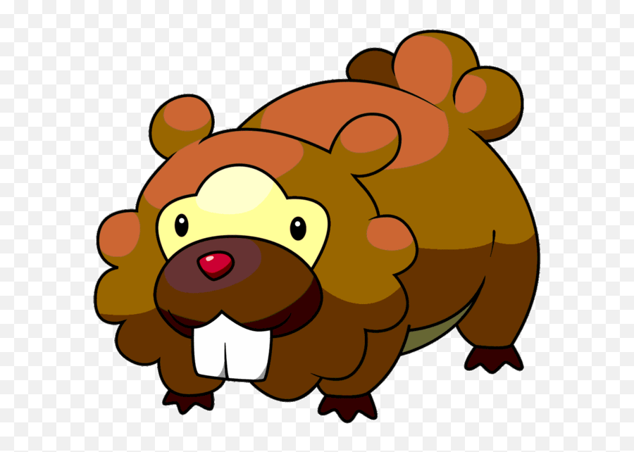 Groundhog Day Ugly Pokemon Gif - Bidoof Png Emoji,Ground Hog Woodchuck Emojis