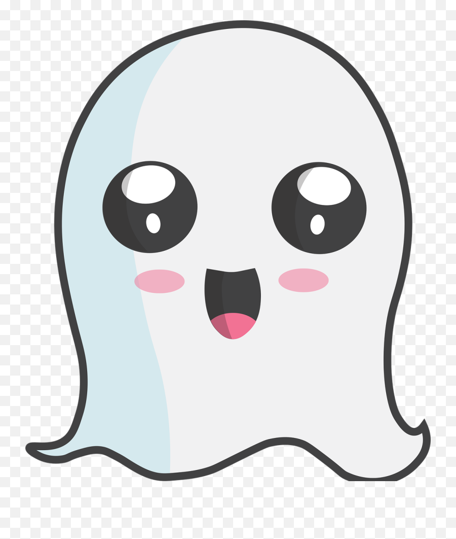 Free Photo Spirit Halloween Cute Ghost - Ghost Cute Emoji,Funny Halloween Animated Emoji