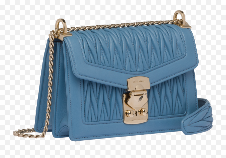 Nappa Leather Bag Astral Blue - Crossbody Emoji,Chanel Cat Emoji Brooch