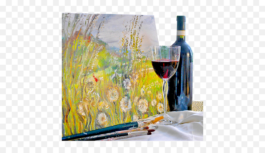 Cultural Programs - Grinzing Champagne Glass Emoji,Romantic Painting Emotion Nature