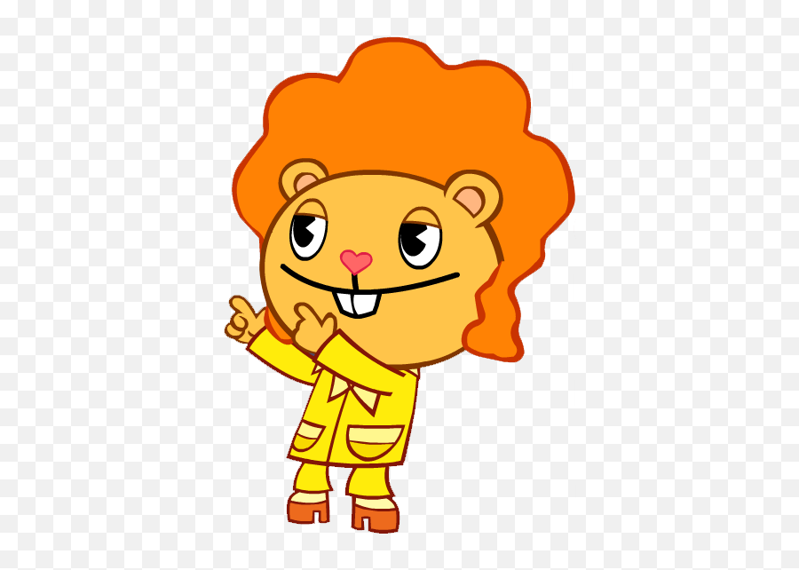 Happy Tree Friends Characters - Happy Tree Friends Disco Bear Emoji,Shifty Emoticon Htf