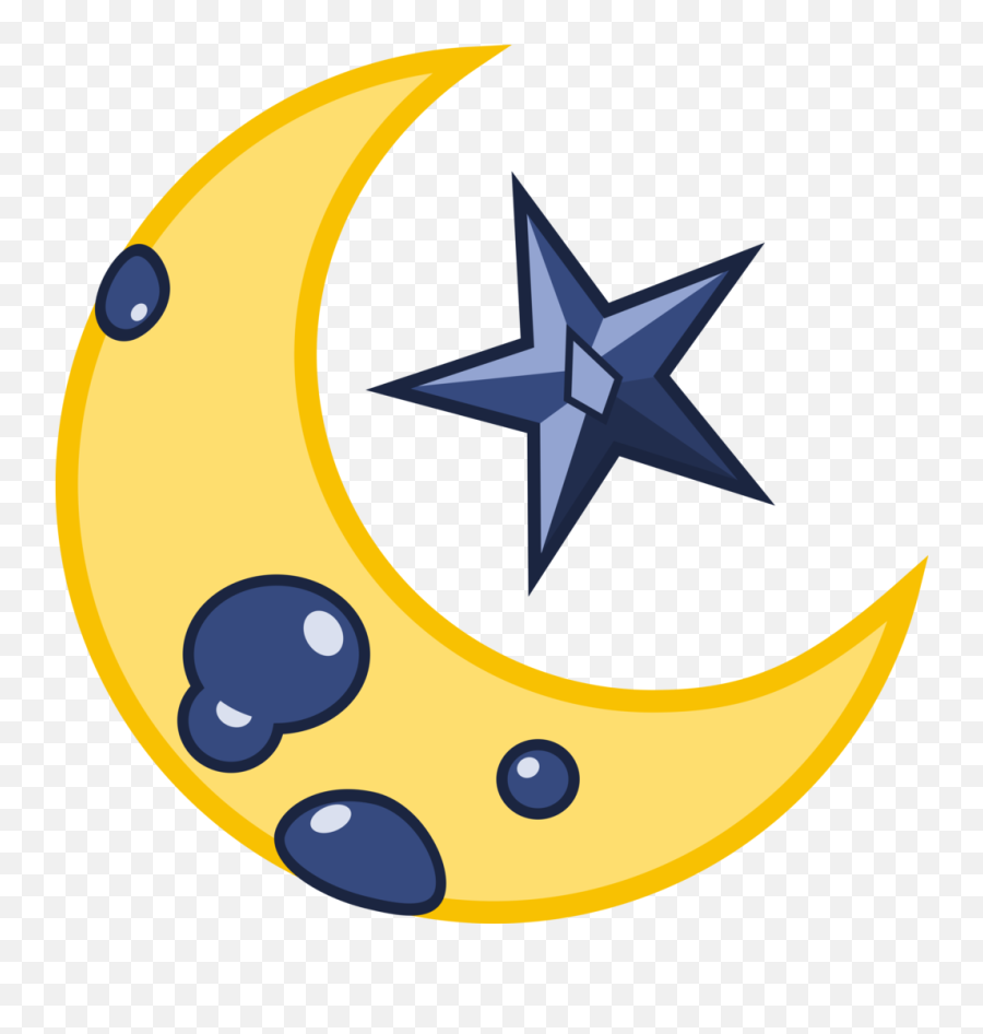 Comments - Mlp Star And Moon Cutie Mark Emoji,Moon And Star Emoji