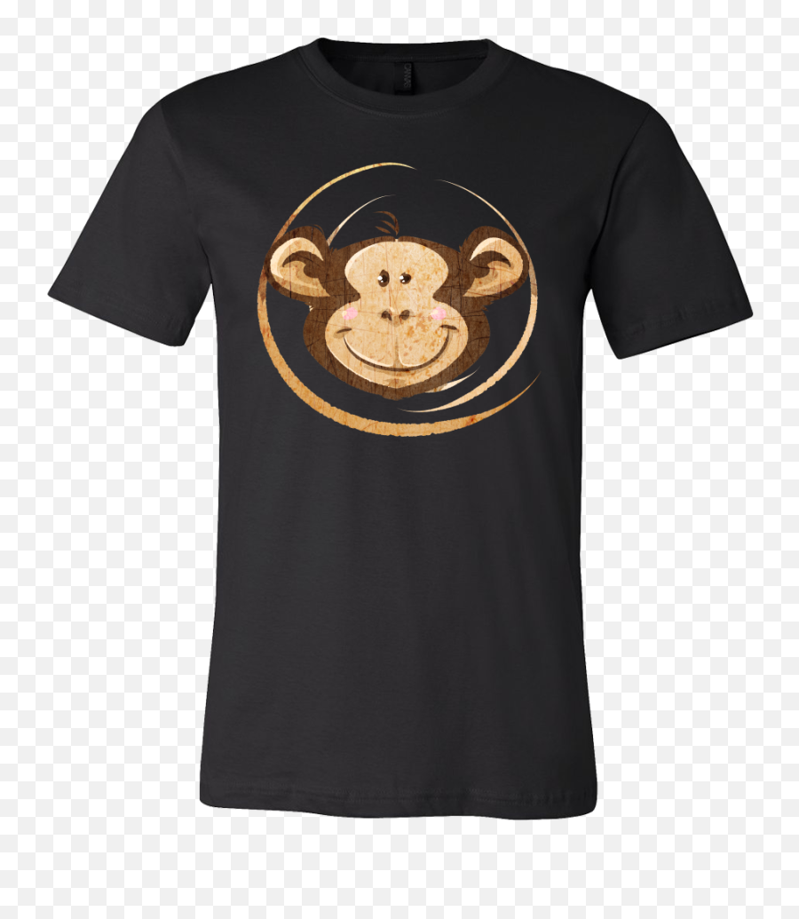 Monkey Face Funny Humor Gorilla Chimpanzee T Shirt Emoji,Gorrilla Emoji