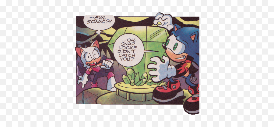 Remember That Brief Period Of Time Where Modern Scourge Was - Sonic The Hedgehog Emoji,Oh Snap Emoji