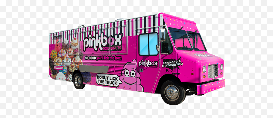 The Best Donuts In Las Vegas U0026 Henderson Nv Pinkbox Doughnuts Emoji,Boxtruck Emoji