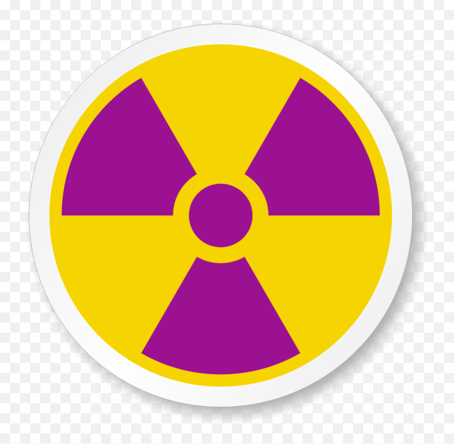 Radioactive Decay Nuclear Power Radiation Hazard Symbol Emoji,Toxic Waste Emoji Text