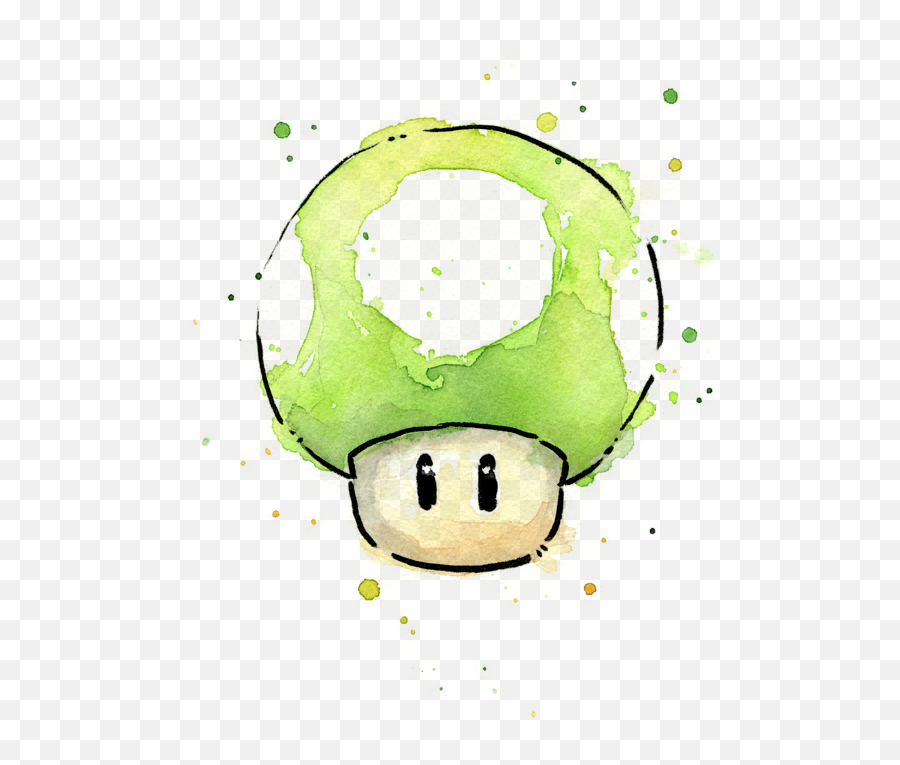 Green 1up Mushroom Onesie By Olga Shvartsur Pixels Emoji,Mushroom Emoji On Instagram