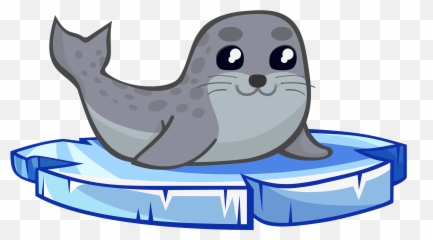 Seal - Seal Cartoon For Kids Emoji,Sea Lion Emoji