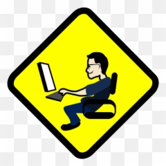 Free Png Image Computer User Warning - Smart Device Emoji,Danger Sign Emoji