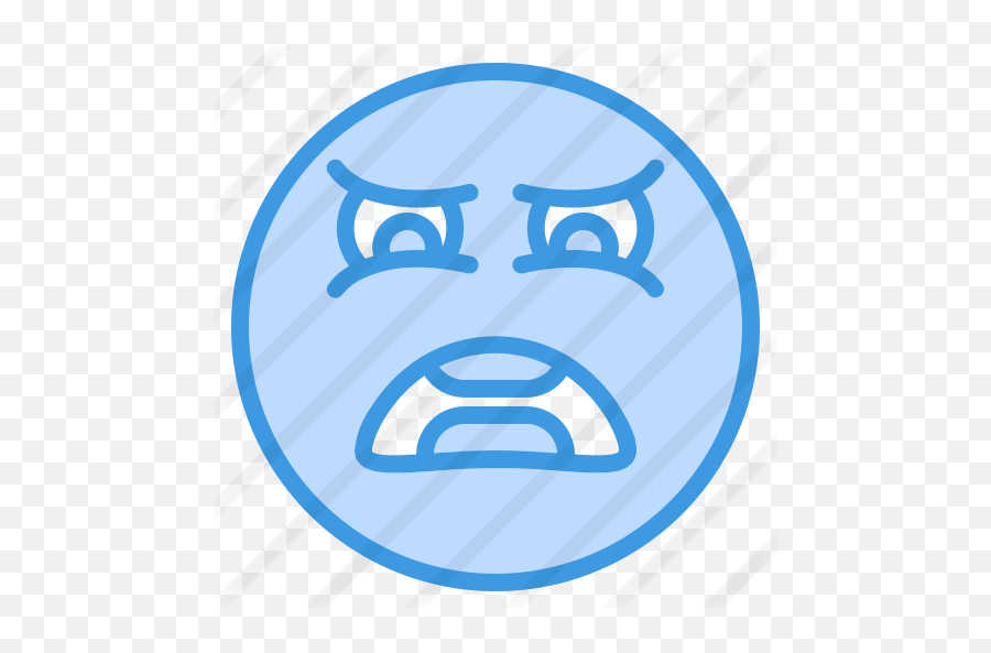 Angry Face - Icon Emoji,Angry Face Emoticon