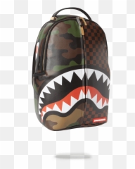 Checks Camouflage Backpack - Sprayground Bags Emoji,Marvel Emoji Backpack