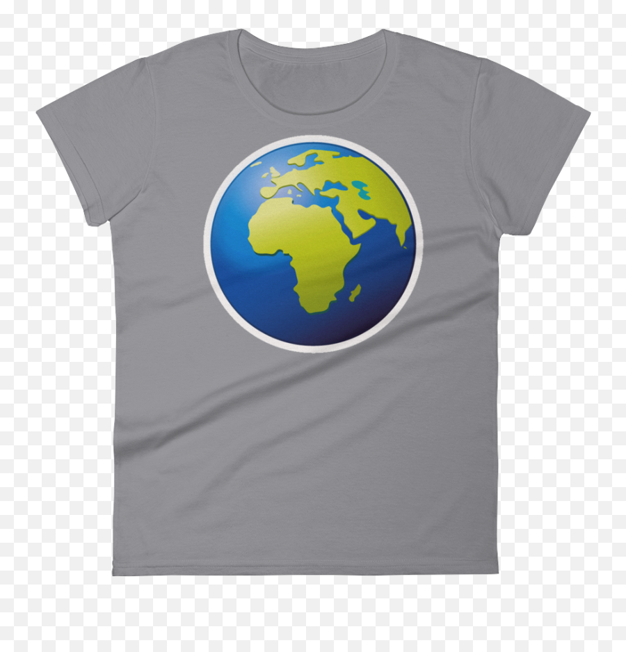 Our Planet Stop Climate Change - Short Sleeve Emoji,Earth Emoji