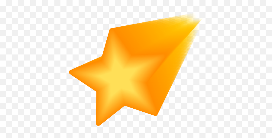 Shooting Star Icon - Vertical Emoji,Shooting Star Emoji Transparent