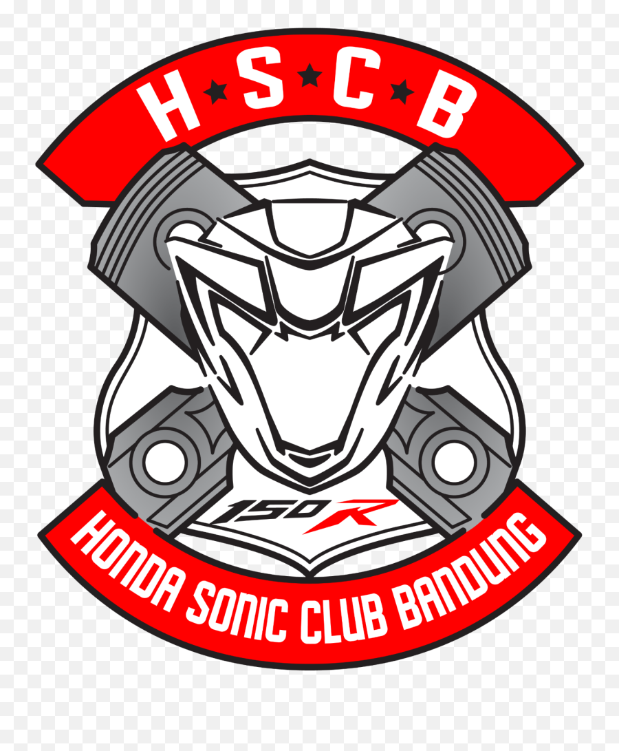 Honda Sonic Club Bandung Sticker - Automotive Decal Emoji,Honda Symbol Emoji