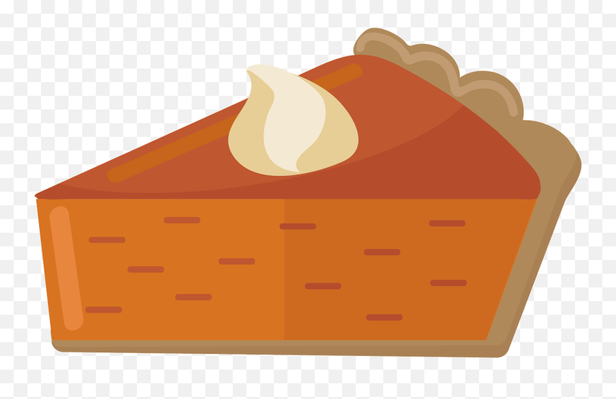 Pumpkin Pie Clipart - Junk Food Emoji,Pumpkin Pie Emoji