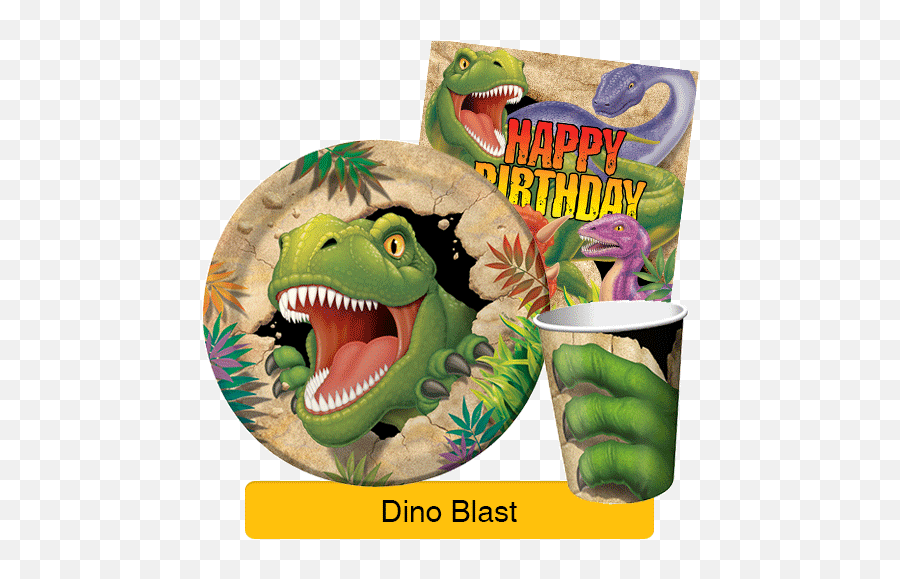 Childrenu0027s Birthdays U2014 Edu0027s Party Pieces - Dino Blast T Rex Emoji,Green Dinosaur Emoji