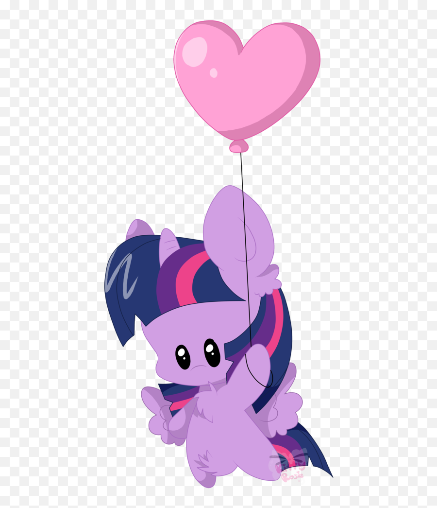 Kittyrosie Balloon Chibi Cute Female Heart Mare - Fictional Character Emoji,Shibe Emoji