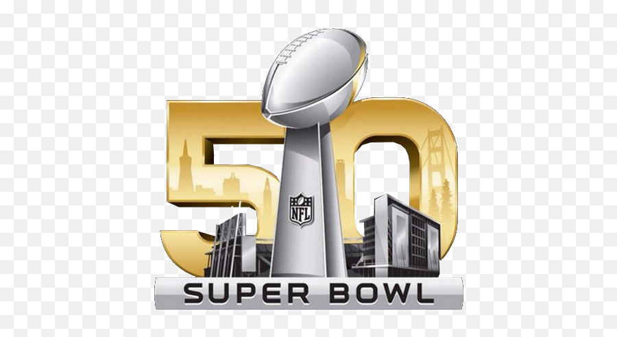 Super Bowl 50 Logo - Logo Super Bowl L Emoji,Superbowl Emoji