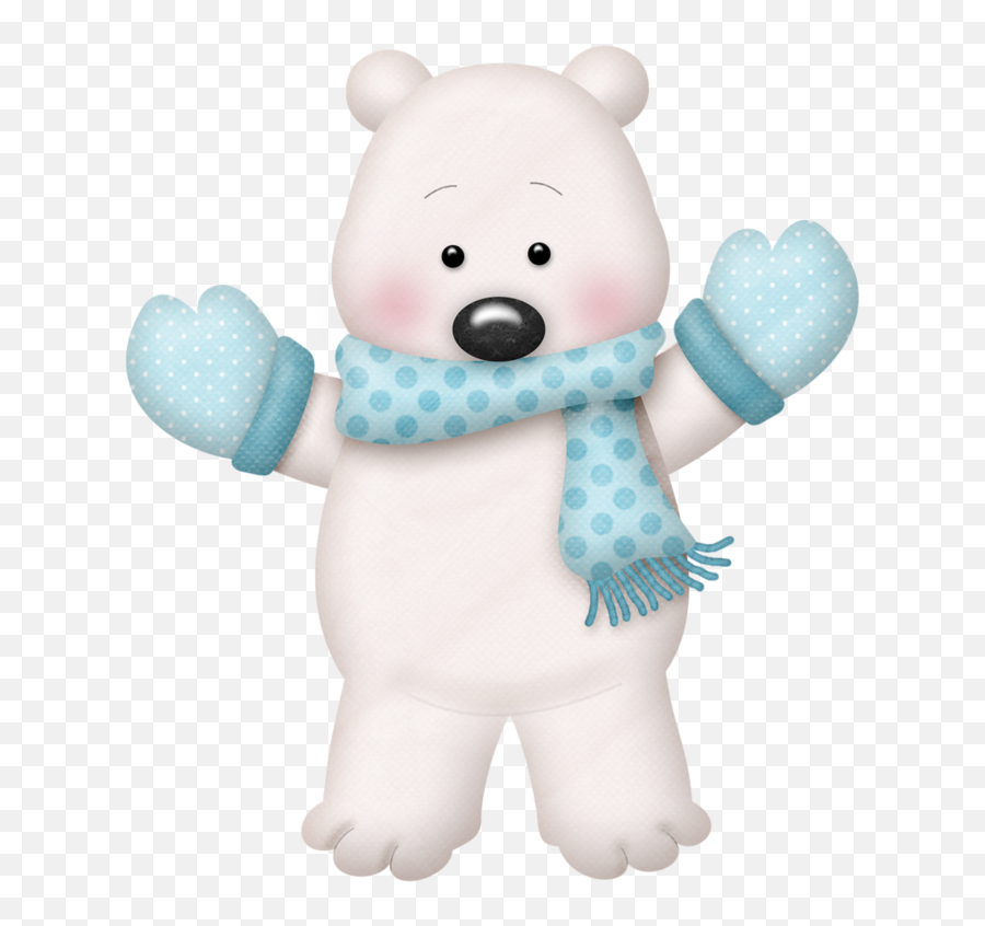 Pin - Free Christmas Clip Art Polar Bear Emoji,Cute Christmas Emoticons Bear