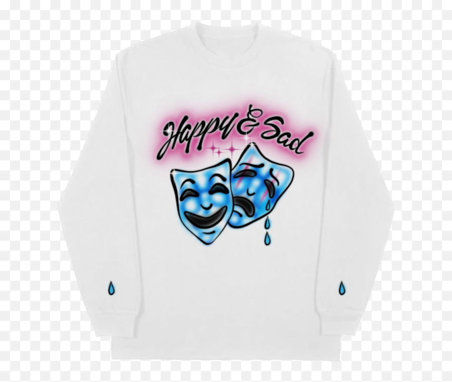 Kacey Musgraves Official Merchandise - Kacey Musgraves Happy And Sad Shirt Emoji,Womens Smiley Emoji Microfleece Pajamas Set Shirt & Pants