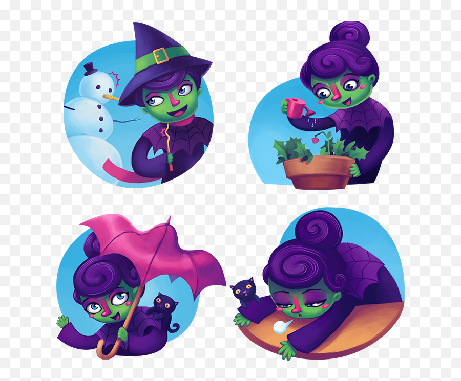 Blog Liz Nugent Illustration - Fictional Character Emoji,Cuttlefish Emotions